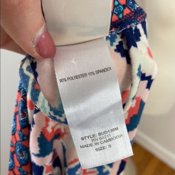 In Bloom Robe Floral Print Wrap - Picture 2 of 4